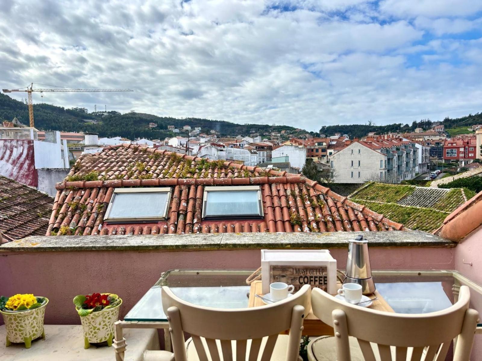Hoibai, Raina, Atico, Con Vistas Al Casco Historico De Baiona, Galicia 아파트 외부 사진