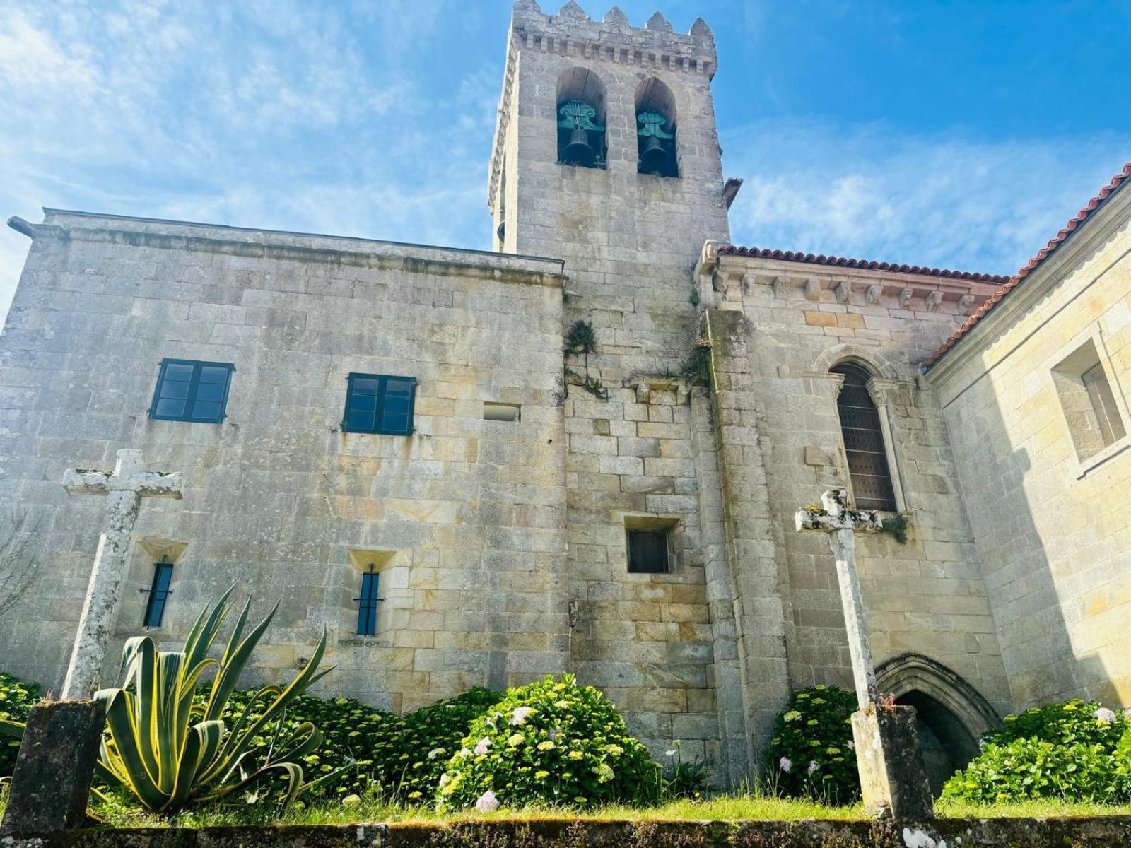 Hoibai, Raina, Atico, Con Vistas Al Casco Historico De Baiona, Galicia 아파트 외부 사진